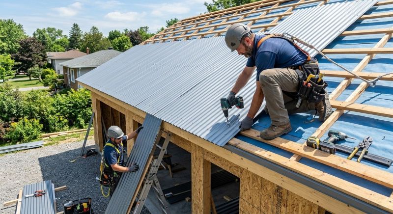 Barn Roof Installation in Alexandria, VA